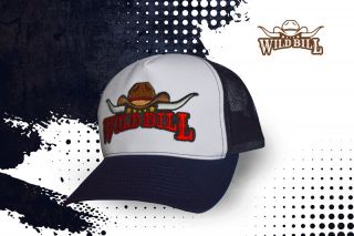 Czapka Wild Bill - Trucker
granatowa, męska